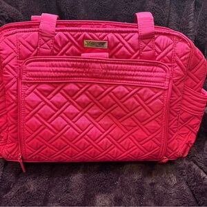 Vera Bradley Quilted Pink Baby Bag $100 OBO